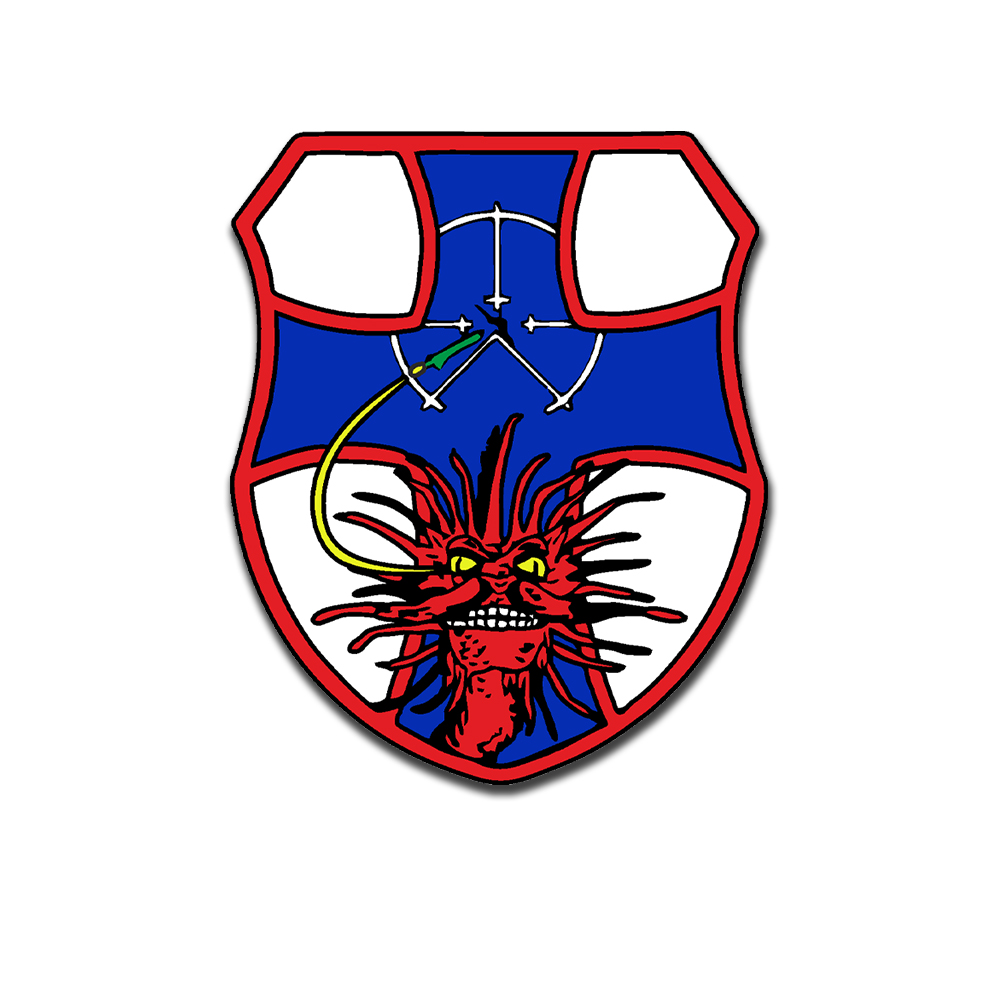 4 Panzerflugabwehrraketenbataillon 100 PzFlaRakBtl Bataillonsabzeichen ab 7cm #A5719