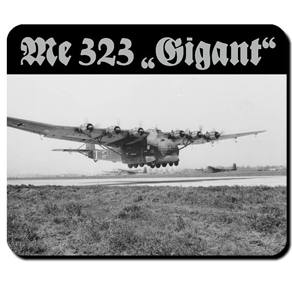 Me 323 Gigant Luftwaffe Transportflugzeug Flugzeug Flieger - Mauspad #10233 