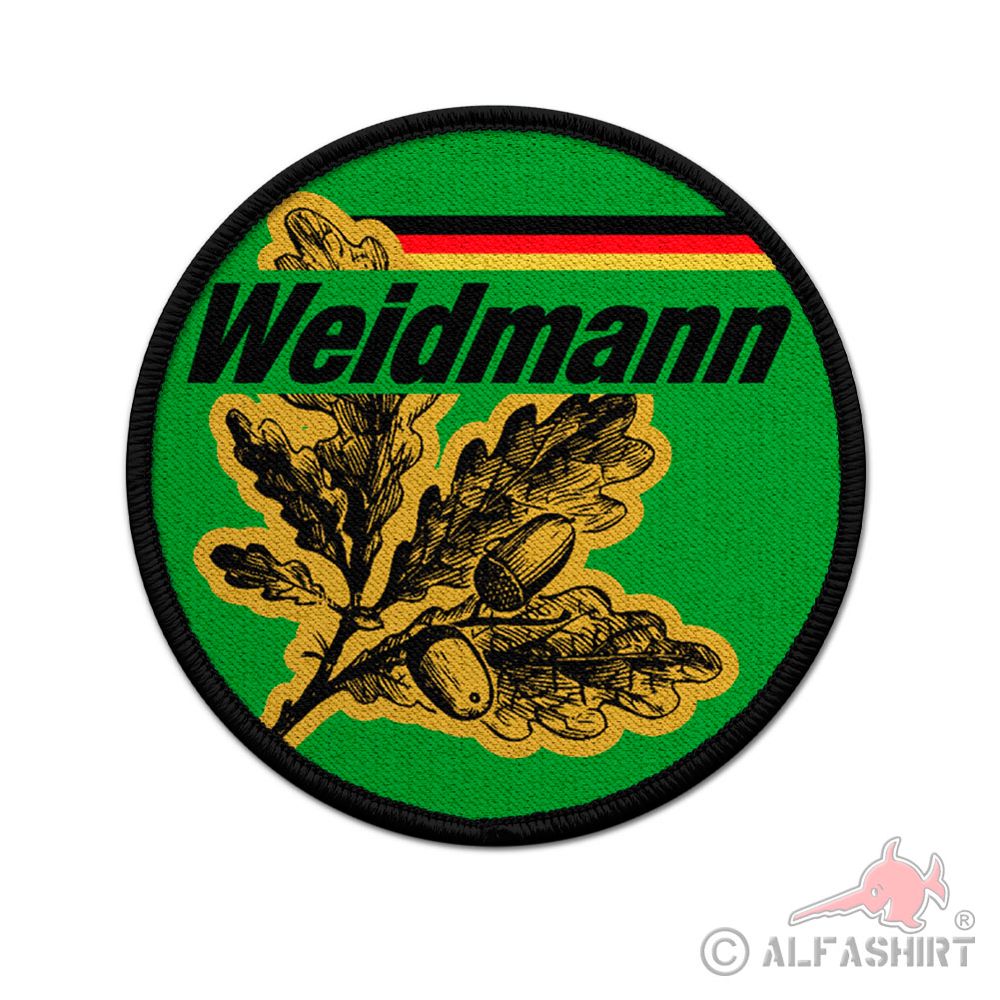 Patch Weidmann Jäger Forster Eichenlaub Tradition Deutschland #43274