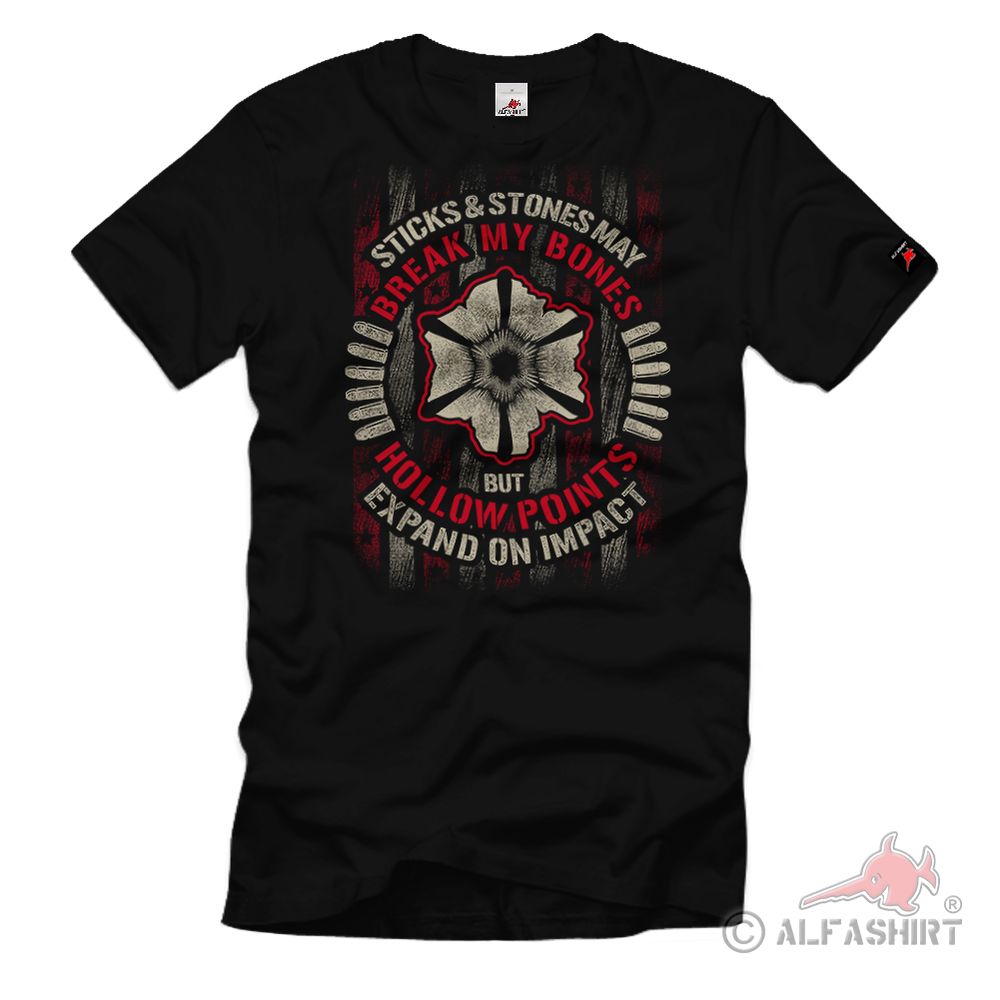 Hollow Points Hohlspitzgeschoss Muniton HP Geschossart T-Shirt#32334
