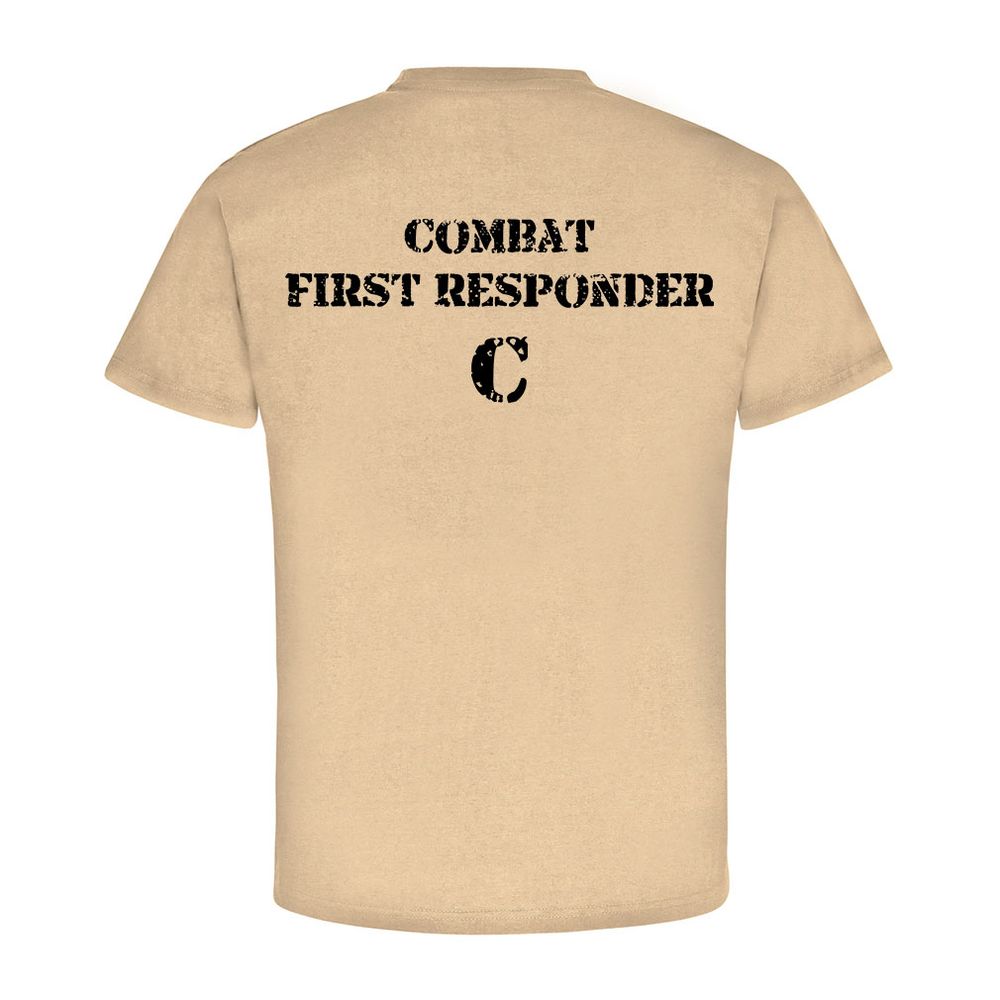 Combat First Responder C CFR-C CFR Medic Sani Sanitäter Rot Kreuz T Shirt #17244