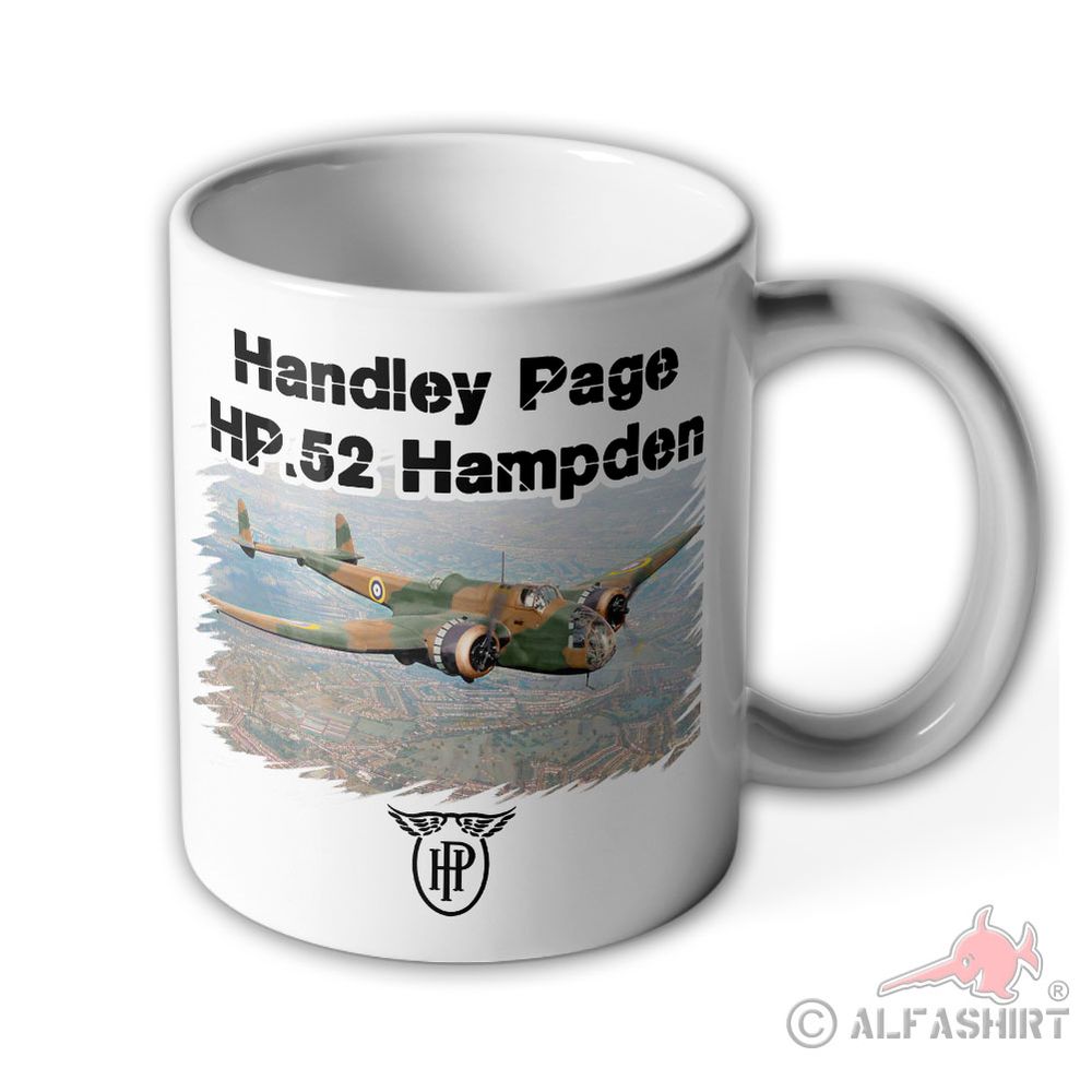 Mug HP52 Hampden Handley Page Aircraft Royal Air Force #40597