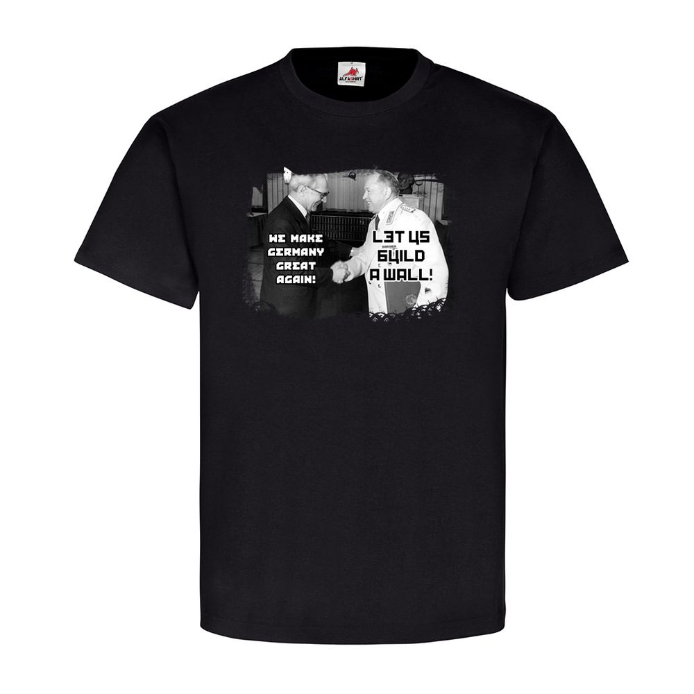 DDR CCCP Let us make germany great Russia Politics Fun Humor Spaß T Shirt #20985