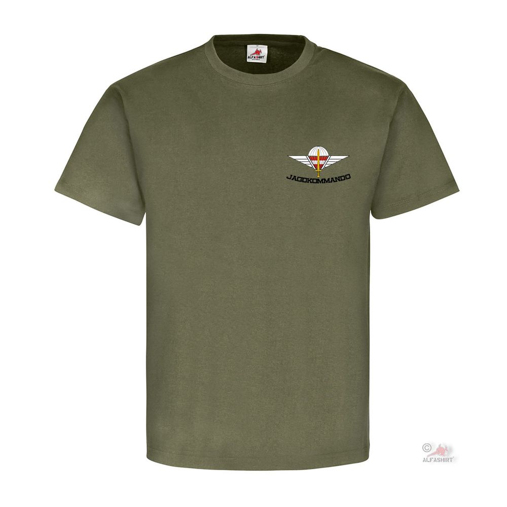 Hunting Commando Chest Logo JaKdo Bundesheer Austria T-shirt # 18833
