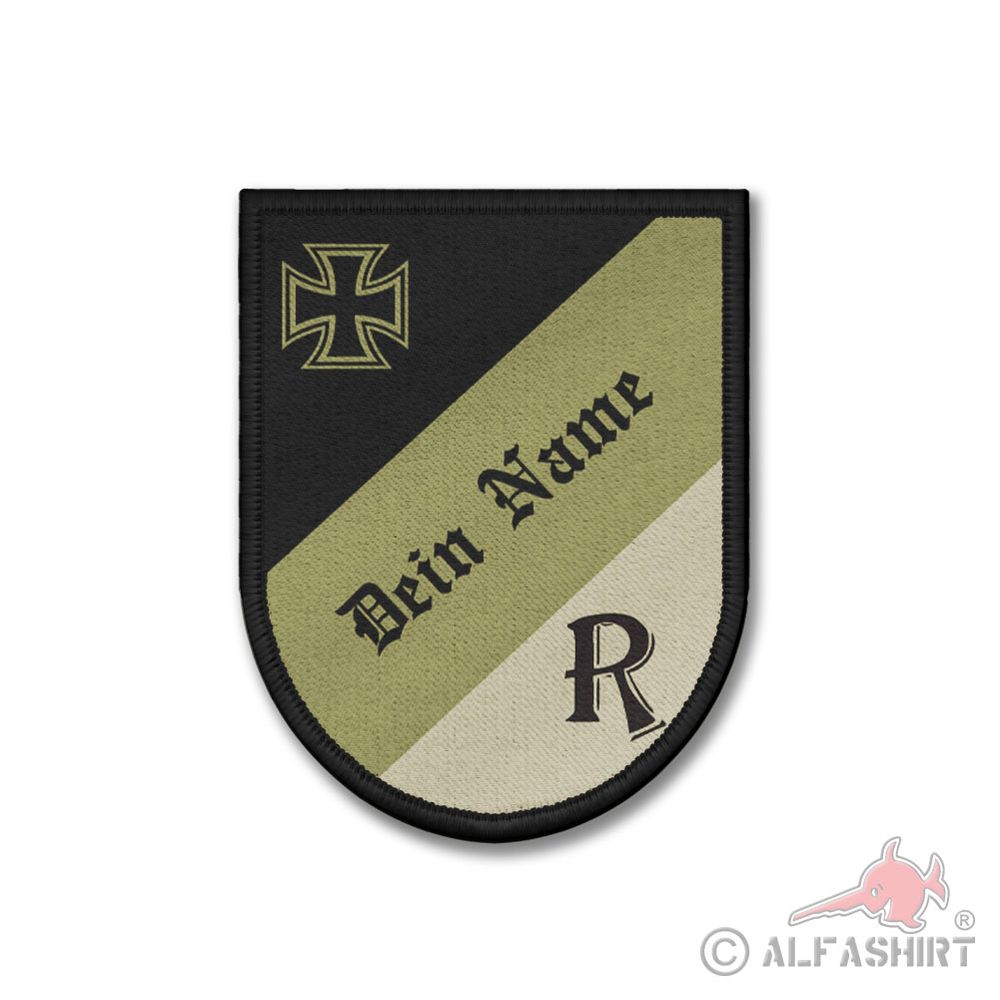 Patch personalisiert Reservisten Tarn Reservistenkameradschaft Bundeswehr #43273