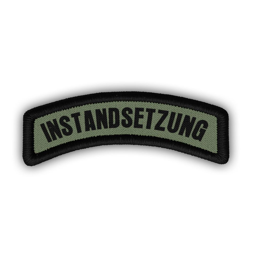 Instandsetzung Patch Bogen Inst Bundeswehr Aufnäher Werkstatt #46617