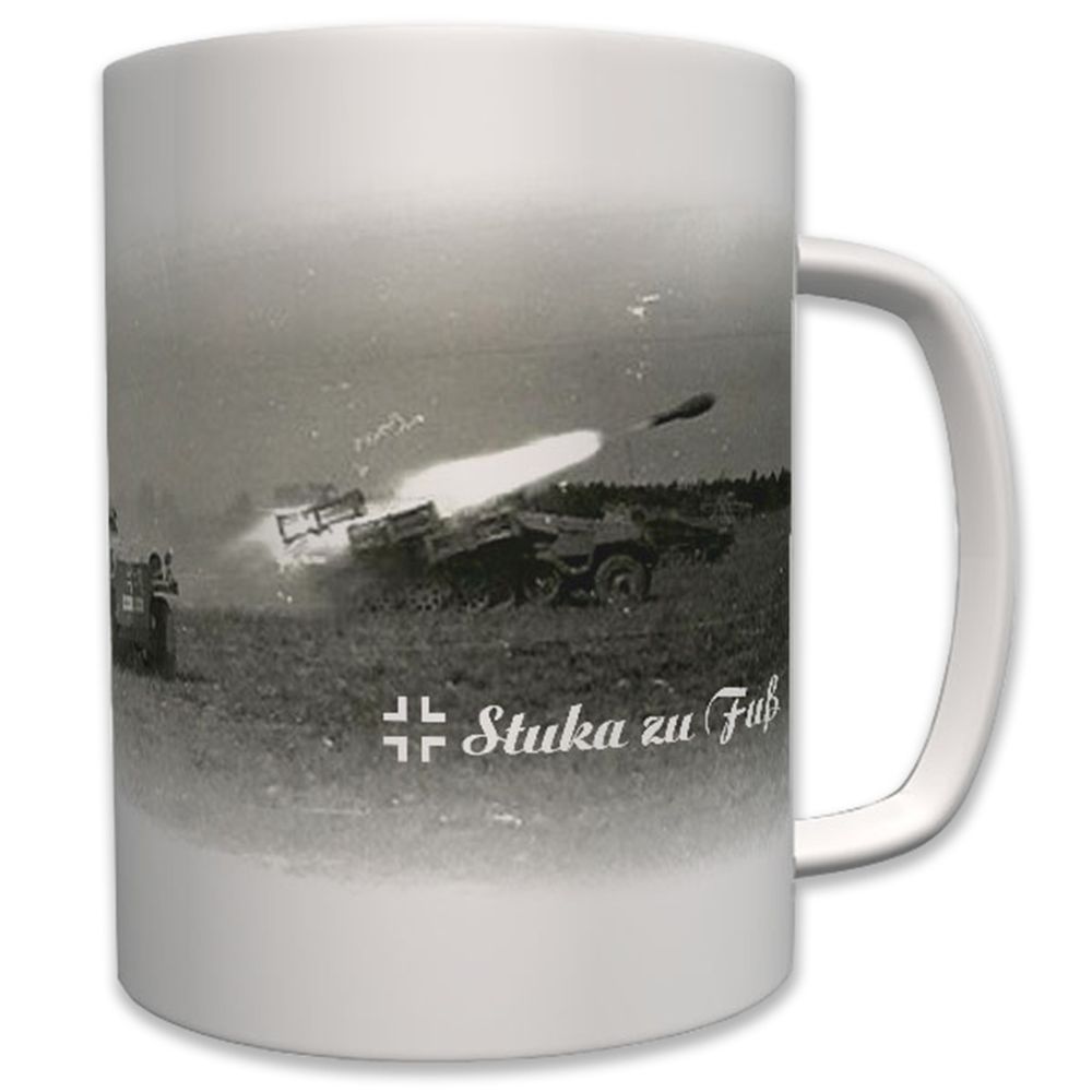 Militär Wk Wh Stuka Halbkettenfahrzeug SdKfz 251 Artilleriegeschütz Tasse #6360 