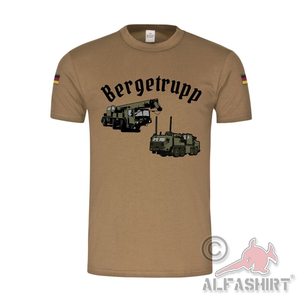 BW Tropen Bergetrupp Crane Bundeswehr Protected Recovery Vehicle #43668