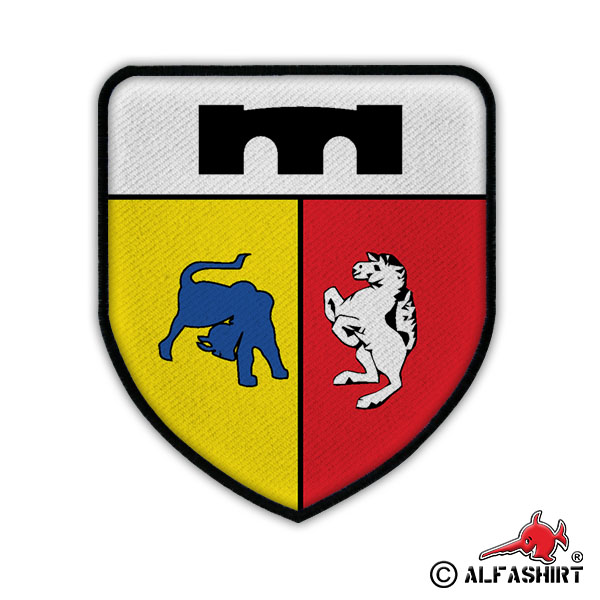 Aufnäher PzPiKp 210 Panzerpionierkompanie Bundeswehr Wappen Höxter Einheit # 16048