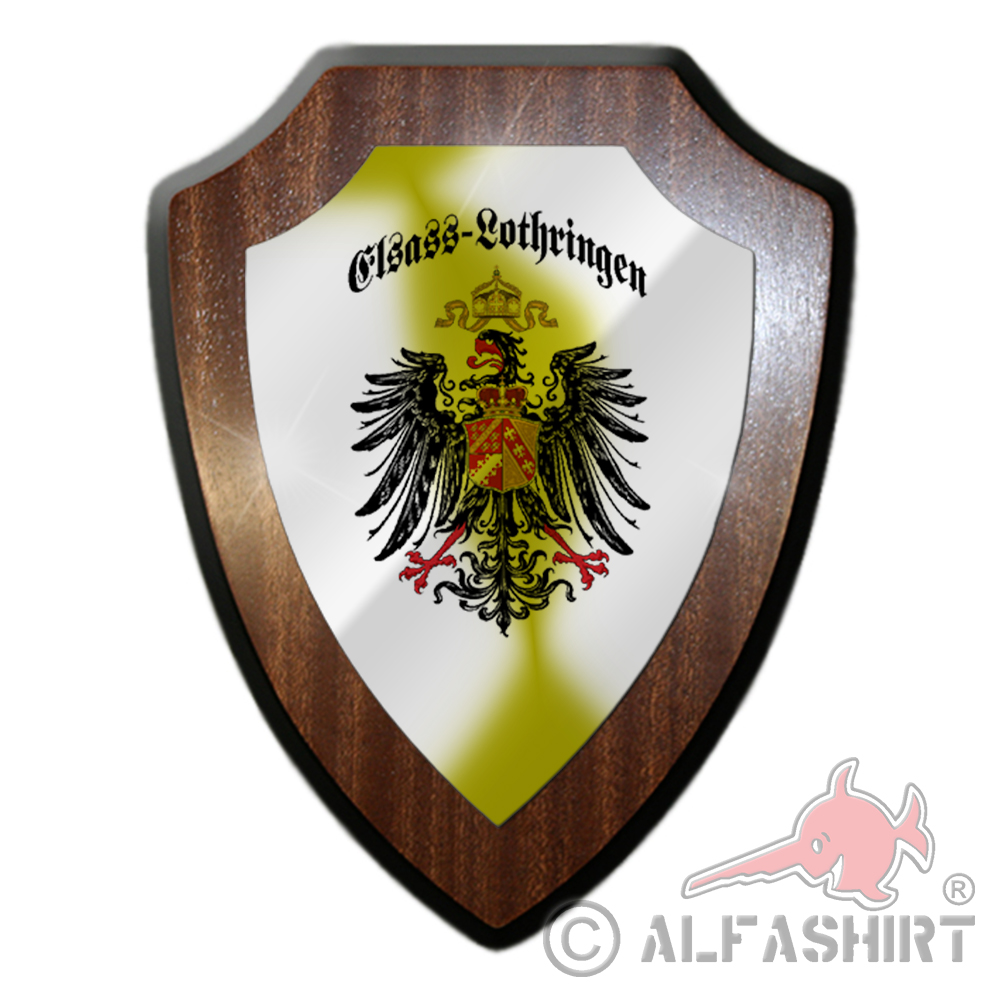 Wappenschild Elsass Lothringen Preußen Adler Staat Deutscher Kaiser #27002