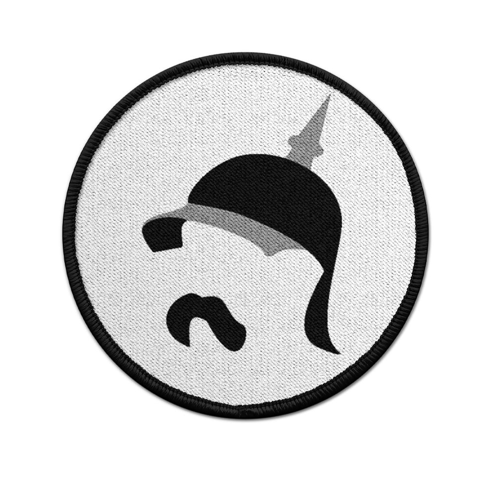 Patch - Prussian Pickelhaube Prussia Bismarck Virtue Morale Patch #26890