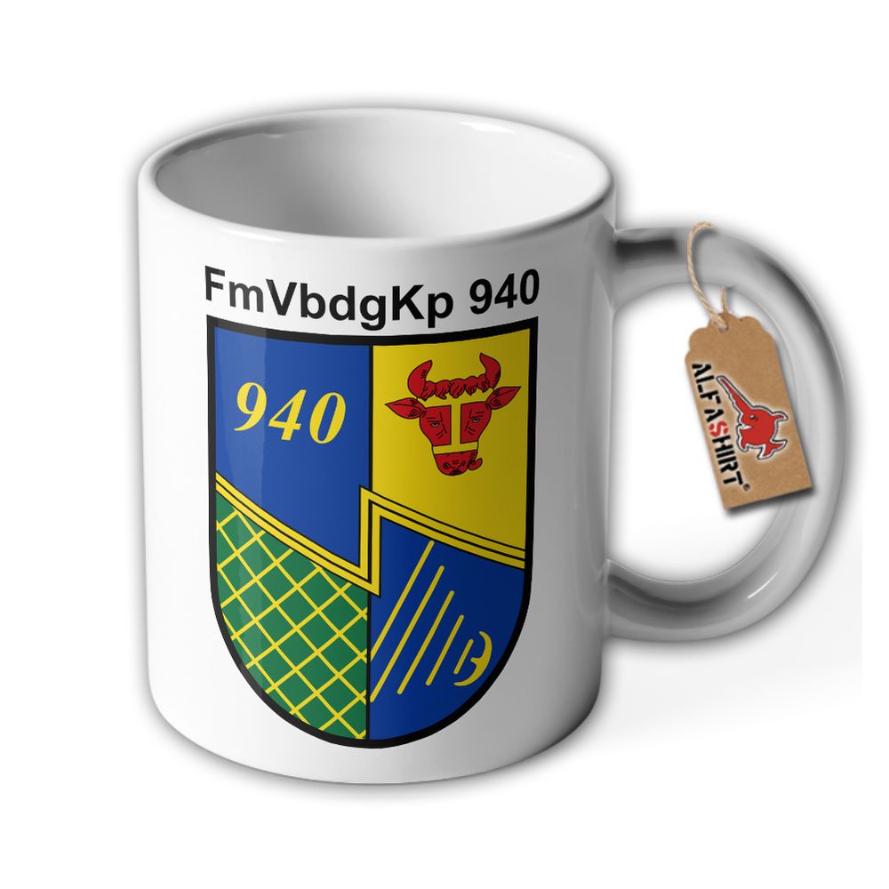 Mug Fmvbdgkp 940 German Armed Forces emblem coat of arms Freiherr vom Stein Company #47208