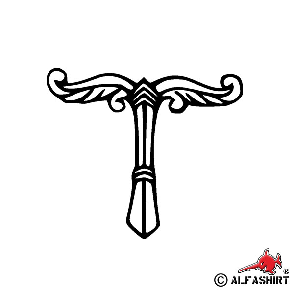 Sticker Irminsul Tree of Life Viking Germanic Erminsul 10x9cm A1584