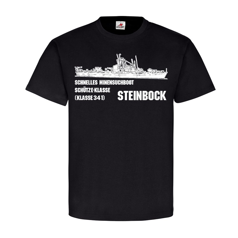 schnelles Minensuchboot Steinbock M 1091  Schütze-KlasseT-Shirt#23821