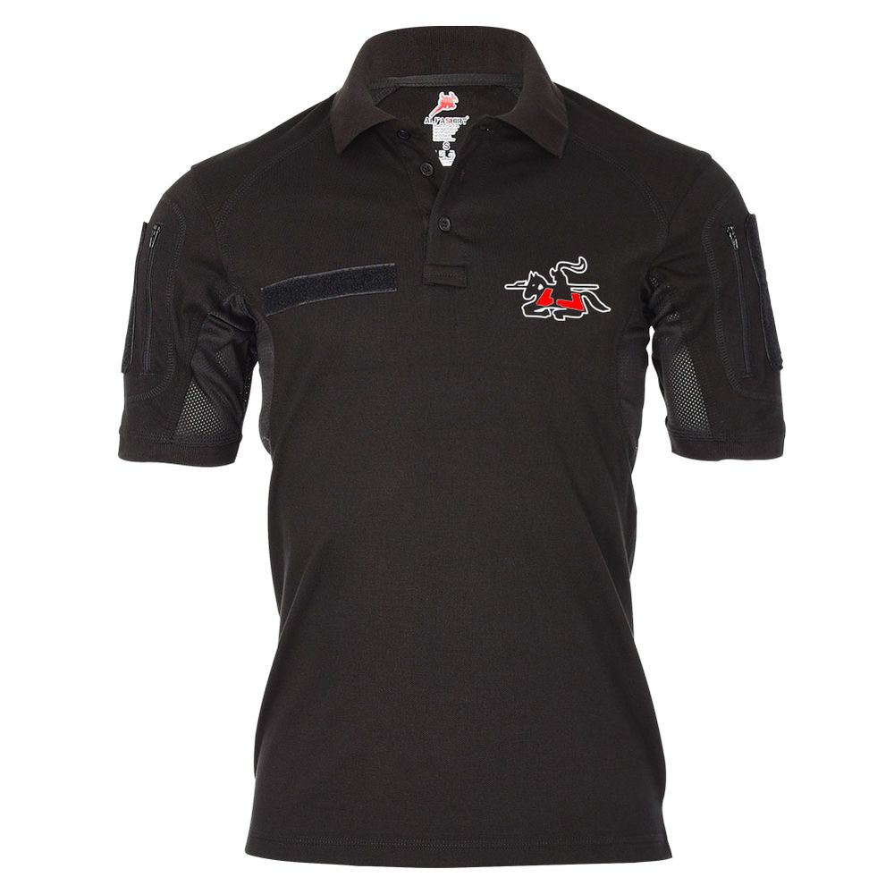 Tactical Polo sPzAbt 505 Logo schwere Abteilung Tiger Reiter Abzeichen #24978