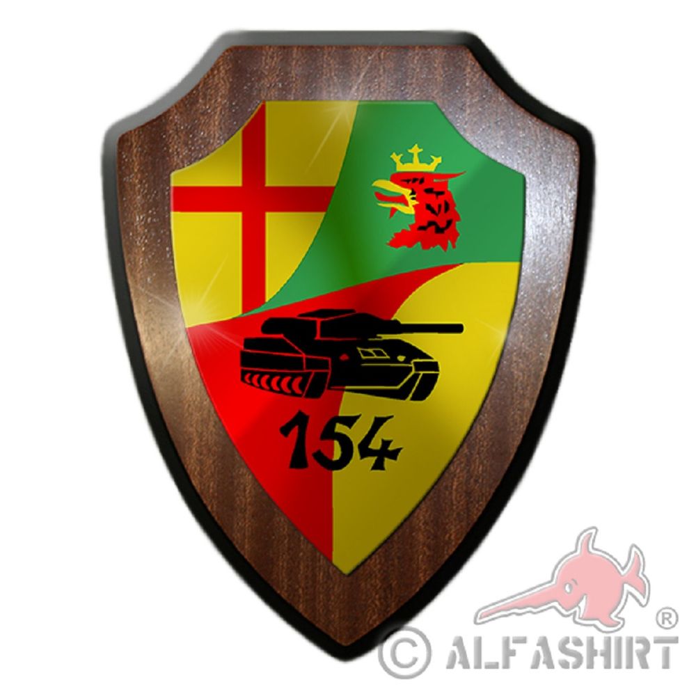 PzBtl 154 Panzerbataillon BW Heer Deutschland Militär Wappenschild #19810