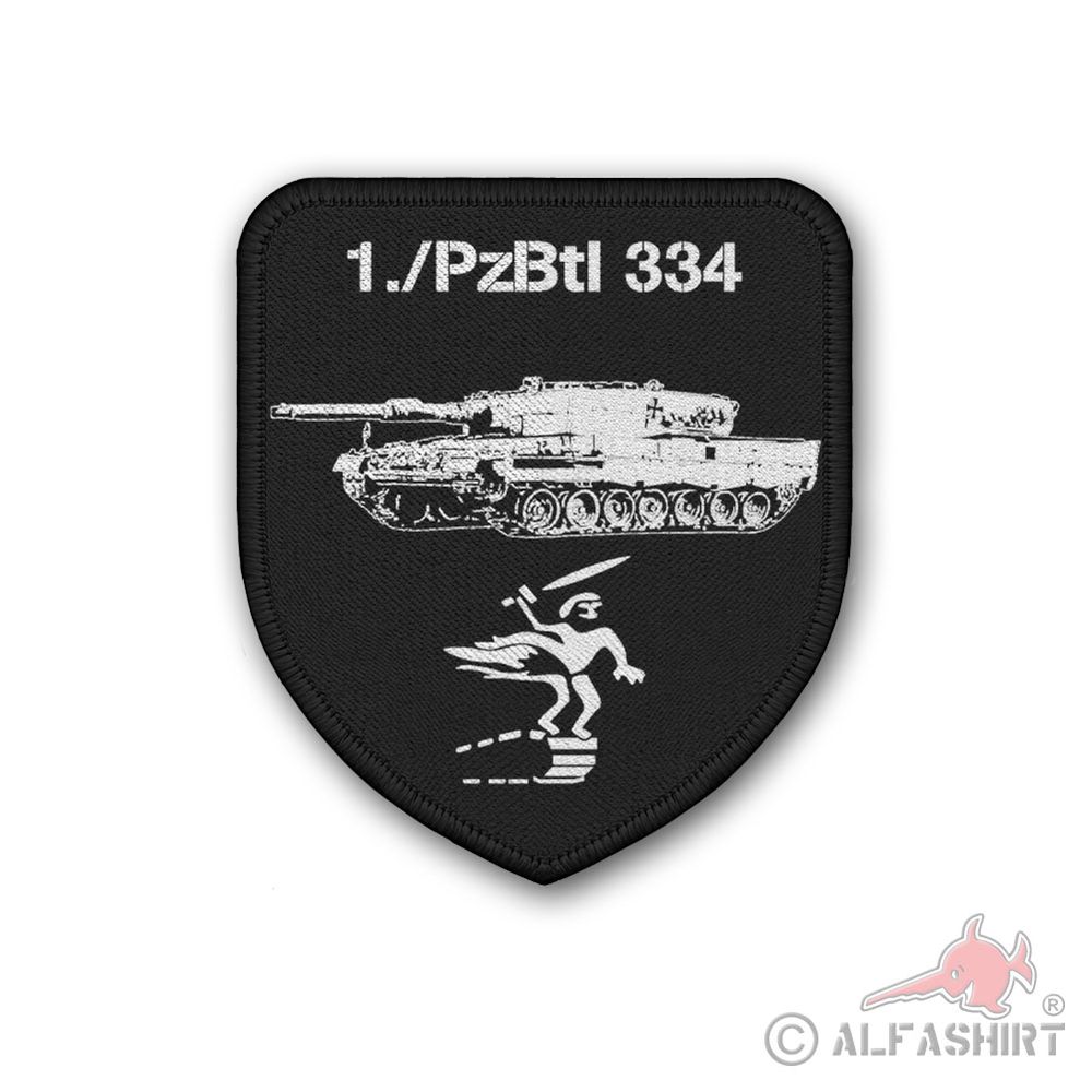 Patch 1 PzBtl 334 Scheuen Celle Kettengeist Panzer Leopard 2A6 Uniform #41295