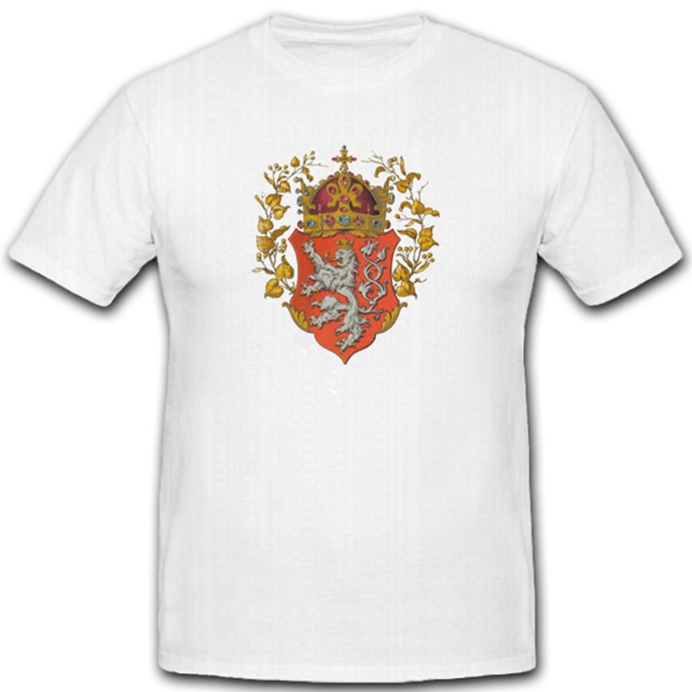 Königreich Böhmen Tschechien Heimat Wappen Abzeichen Emblem- T Shirt #5404