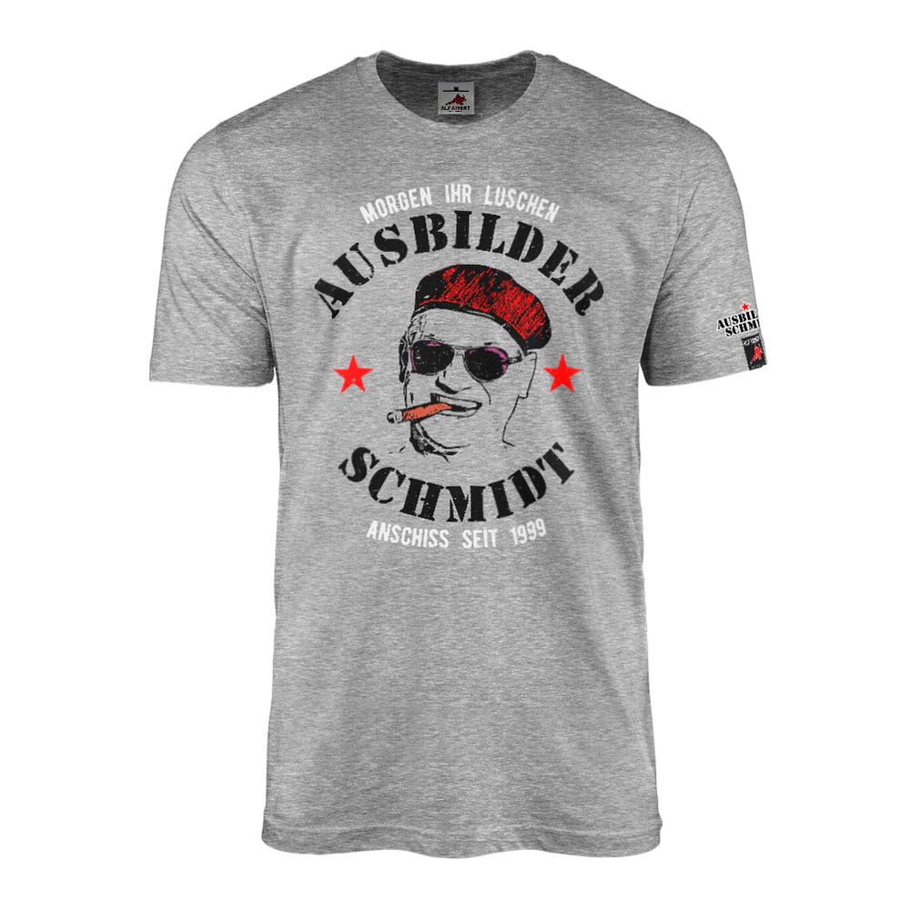 Ausbilder Schmidt - Anschiss seit 1999 Comedy BW Fan T-Shirt #47088