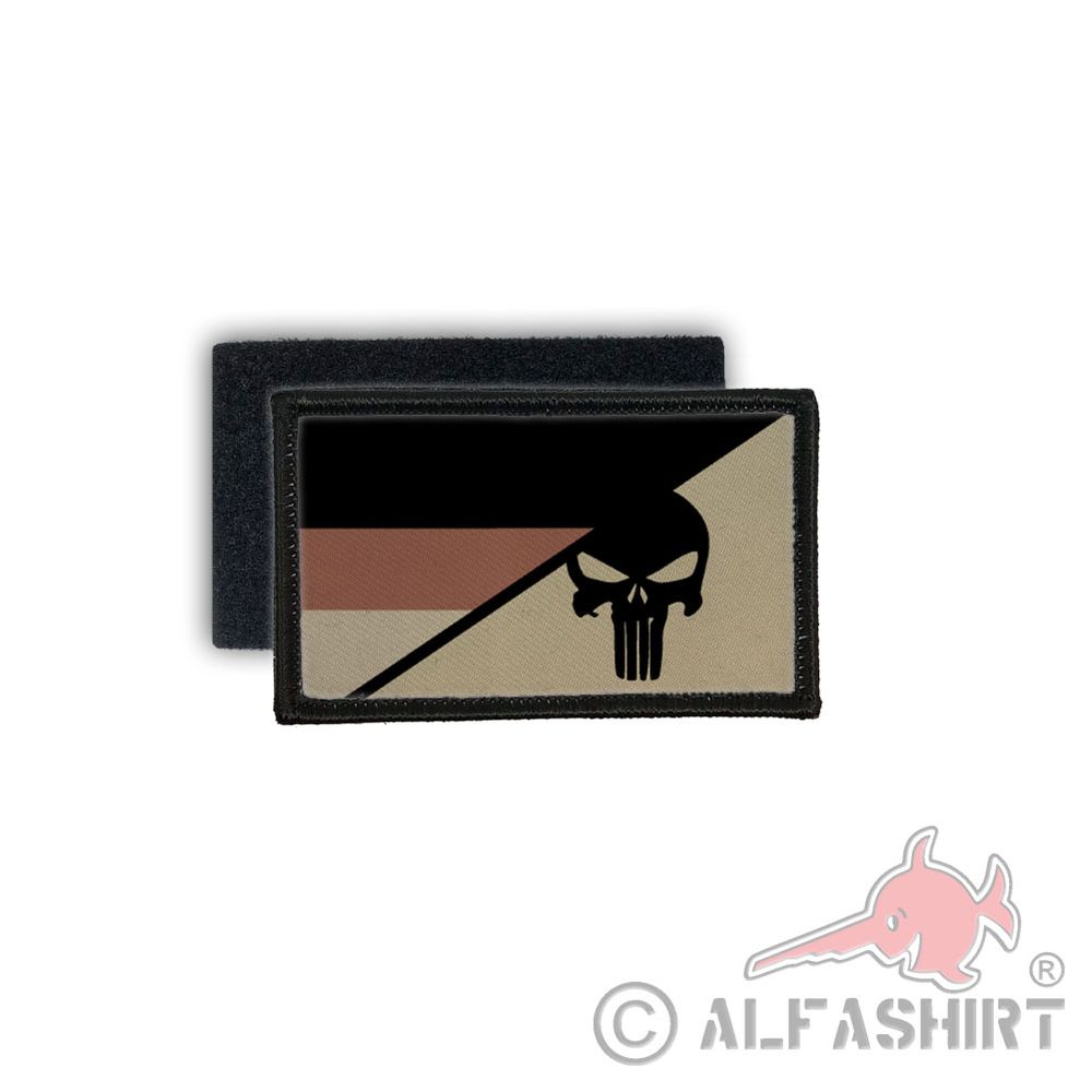 Patch Deutschland Skull Tarn Sand Tactical Infidel Soldier Desert Flausch #27655