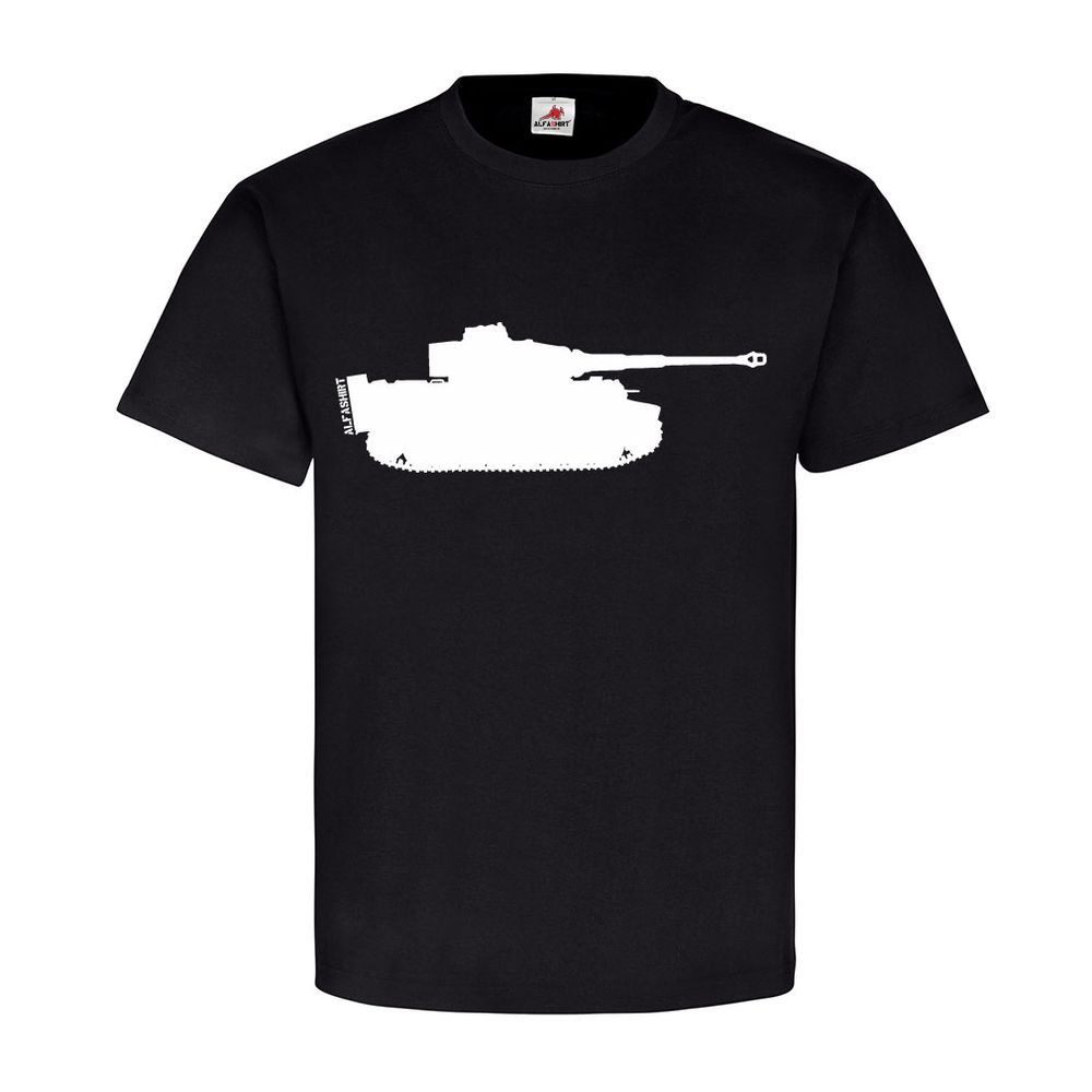 Tiger Panzer SdKfz 181 Panzerkampfwagen VI Silhuette Tank #22361