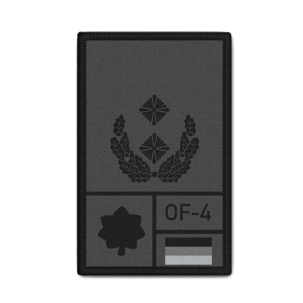 Rank Patch Bundeswehr Heer Luftwaffe Marine Grau #BW-Patch