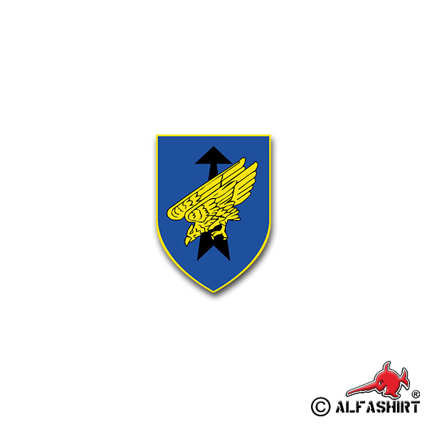 Sticker Airborne Brigade 31 Oldenburg Army LLBrig BW 5x7cm A1376