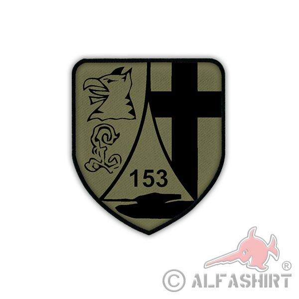 Patch PzBtl 153 TARN BW Panzerbataillon Koblenz Fritsch Kaserne Aufnäher #17861