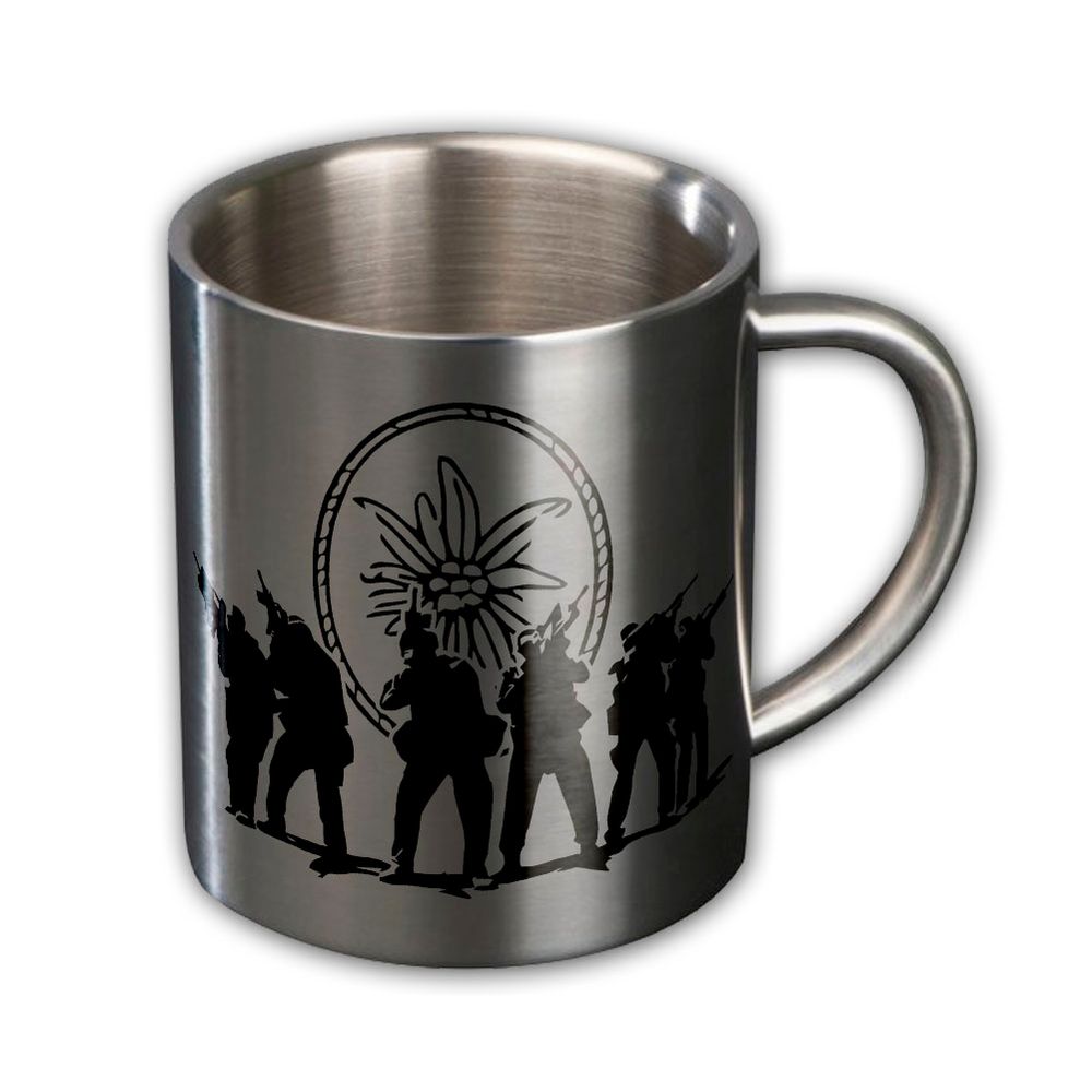 Betall-Becher Gebirgsjäger-Bundeswehr GebJgBtl Edelweiss #9195
