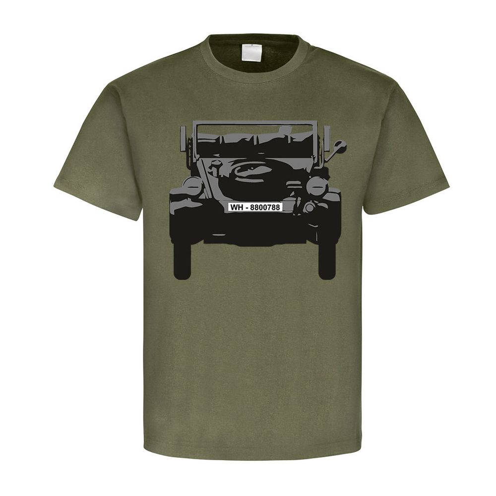 Kübel Kübelwagen Militär Kraftfahrzeug Typ 82 Wk Wh Bundeswehr T Shirt #2306