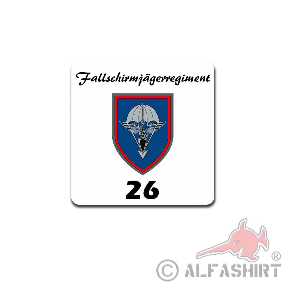 FschJgRgt 26 Fallschirmjägerregiment Bundeswehr BW Kompanie Militär 7x7cm A5277