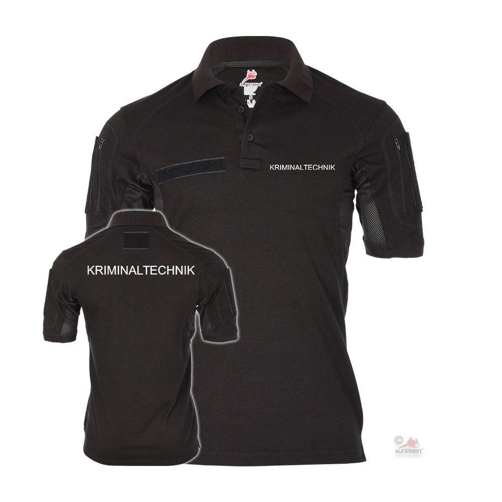 Tactical Polo Kriminaltechnik KT Spuren Spurenkunde KTU BKA T-Shirt #32138
