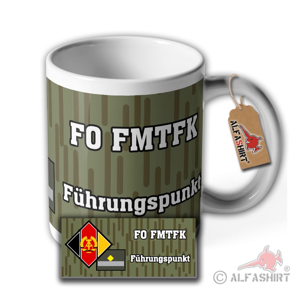 NVA UTV Fähnrich Tasse Luftstreitkräfte Volksarmee Dienstgrad Abzeichen #39822