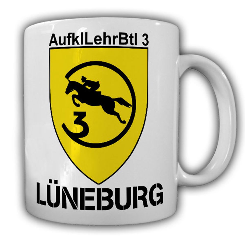 AufklLehrBtl 3 Lüneburg Bundeswehr Wappen Theodor-Körner Tasse #13545