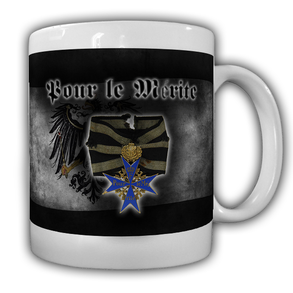 Pour le Mérite Preußen Ostpreußen Orden Abzeichen Auszeichnung Tasse #15853