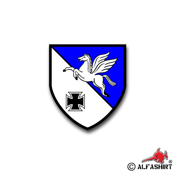 Sticker Medium transport helicopter regiment 25 army 7x6cm A1451