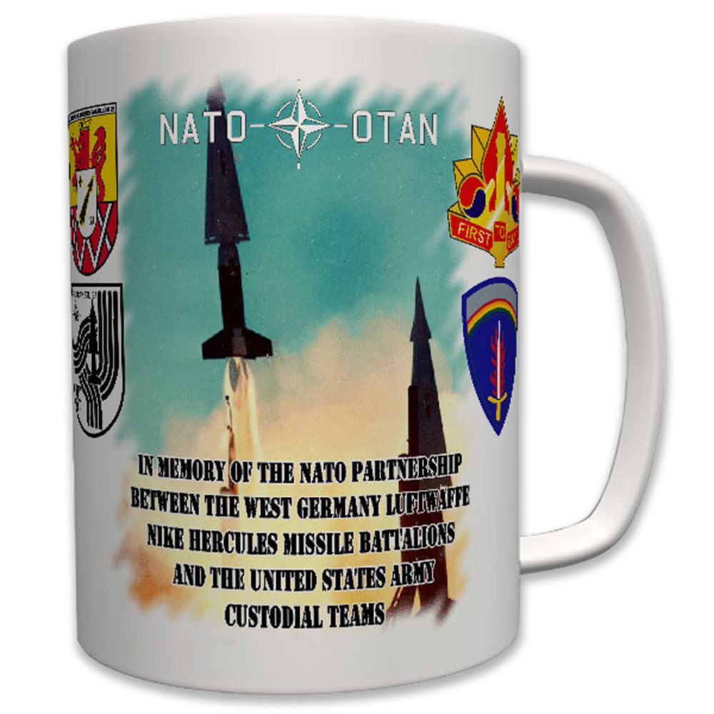 FlaRakBtl 21 USAREUR Nato Hercules Raketen 5th USAAG US - Tasse #7792