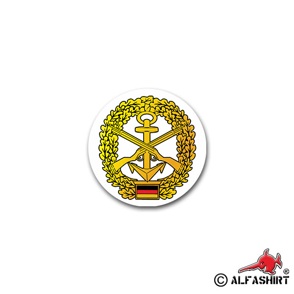 Sticker Marine Marine Security MSK Infantry 7x7cm A2402