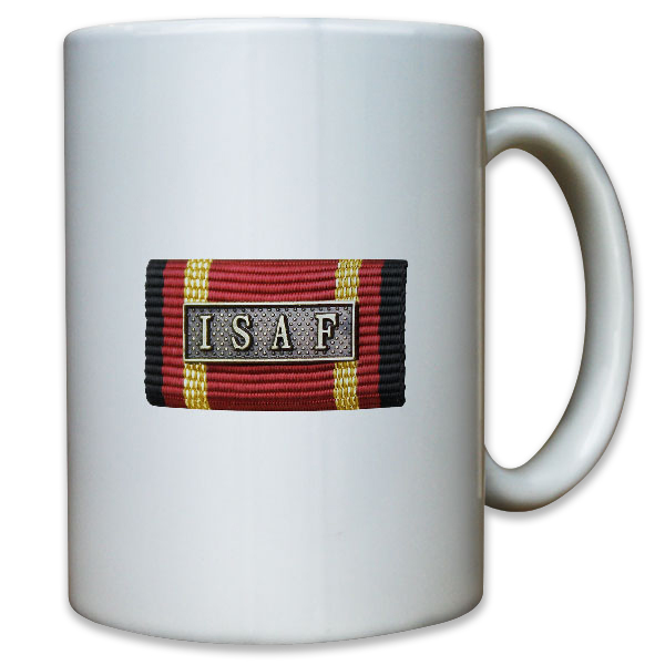 Ordensspange ISAF International Security Assistance Forces - Tasse #10979