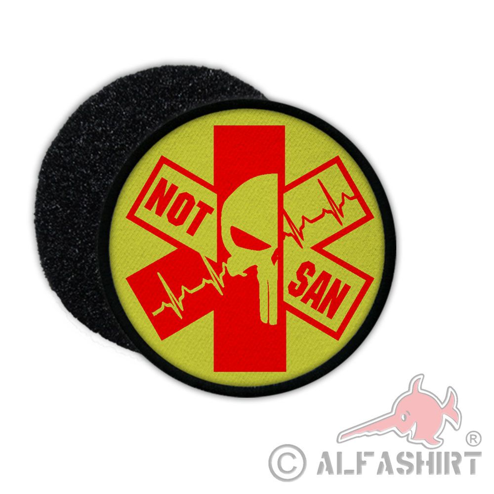 Patch NOT-SAN Medic Notfallsanitäter NotSan Rettungsdienst Sanitäter Para #32413