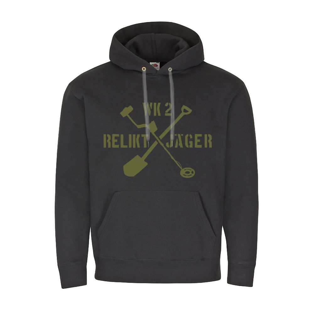 WK 2 Relikt Jäger Schatzsucher Hobby Freizeit- Kapuzenpullover #6041