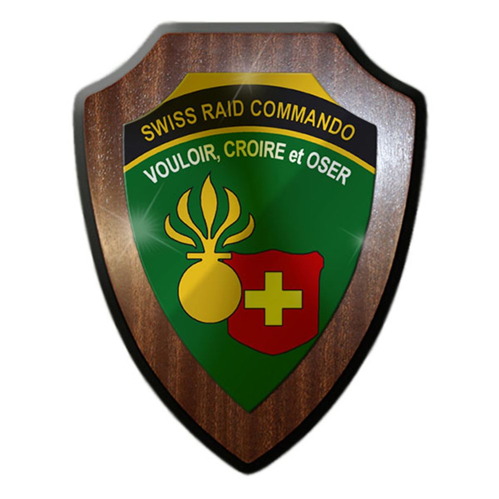 Wappenschild Swiss Raid Commando Schweizer Armee #14240