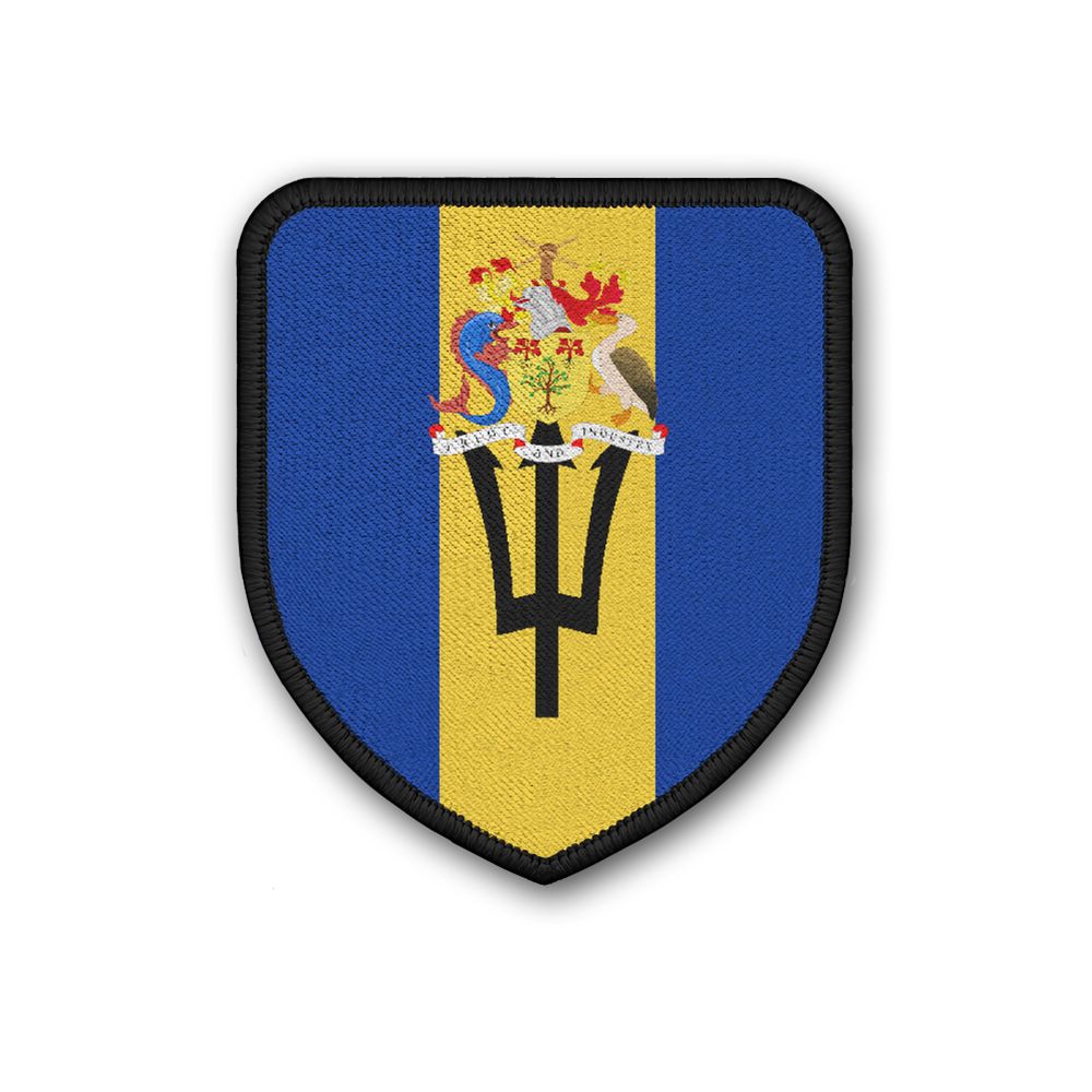 Patch Barbados bridgetown Freundel Stuart Dollar Landesflagge Aufnäher #21912