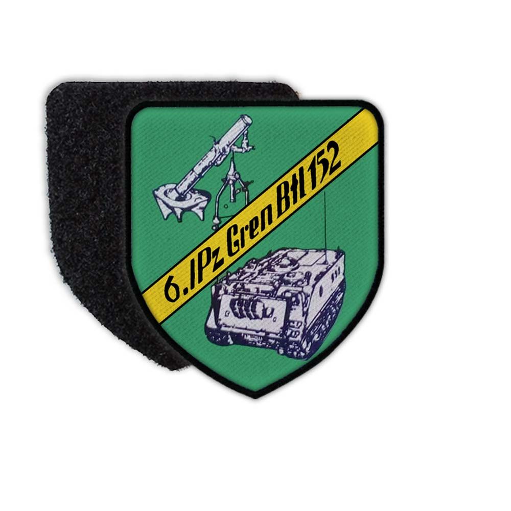 Patch 75x65 6 PzGrenBtl 152 Panzer Grenadier Battalion Company Bundeswehr # 34650