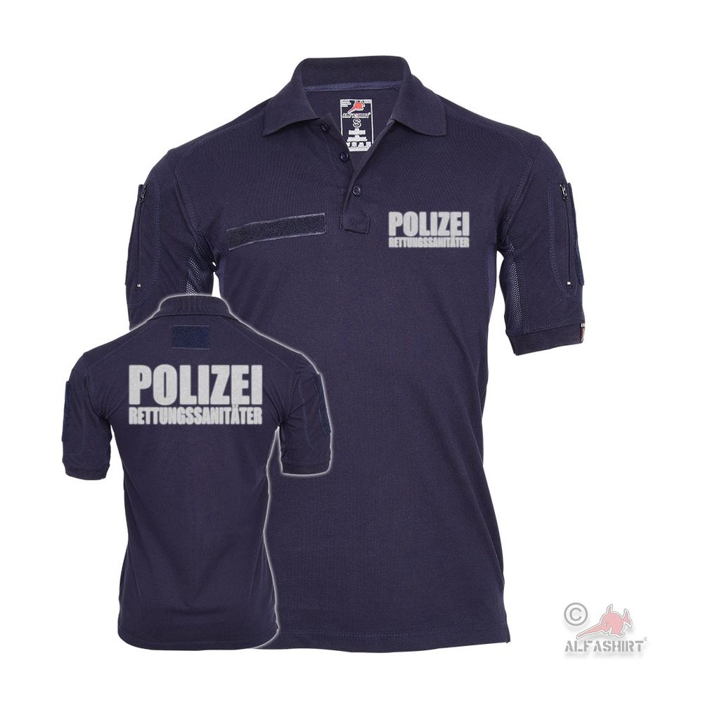 Polizei Rettungssanitäter Tactical Alfa Polo Ausrüstung Dienstkleidung #41328