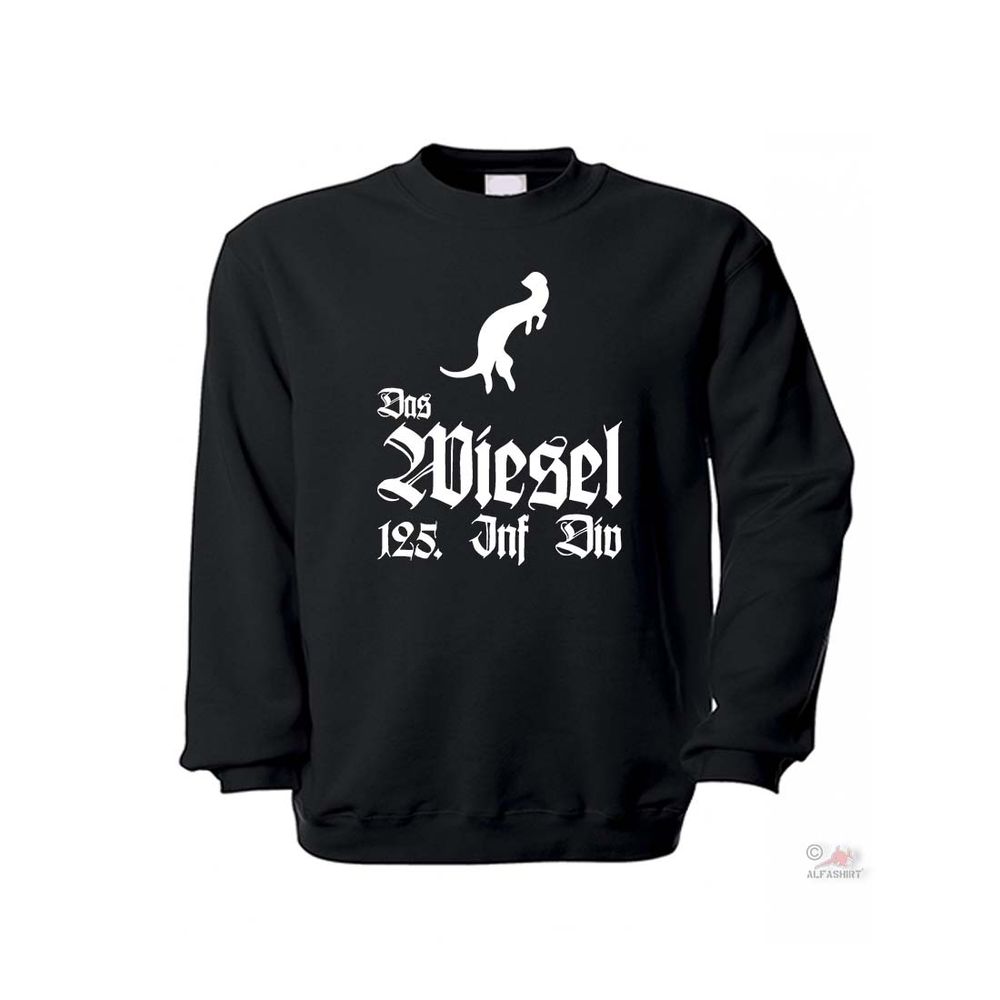 The Wiesel 125 Inf Div Großverband Troop Training Ground Münsingen Pullover # 31601