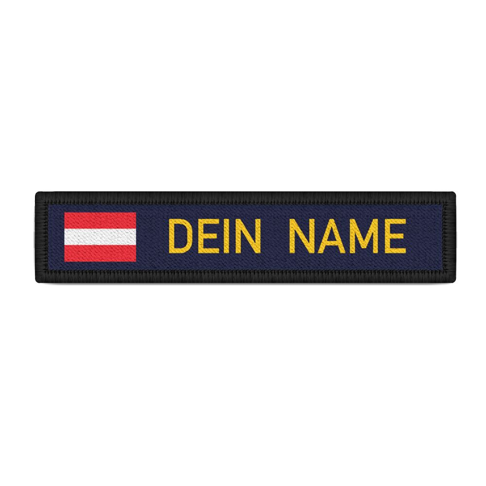 Namenspatch Österreich Navy Name Austria Uniform  personalisierbar #36016