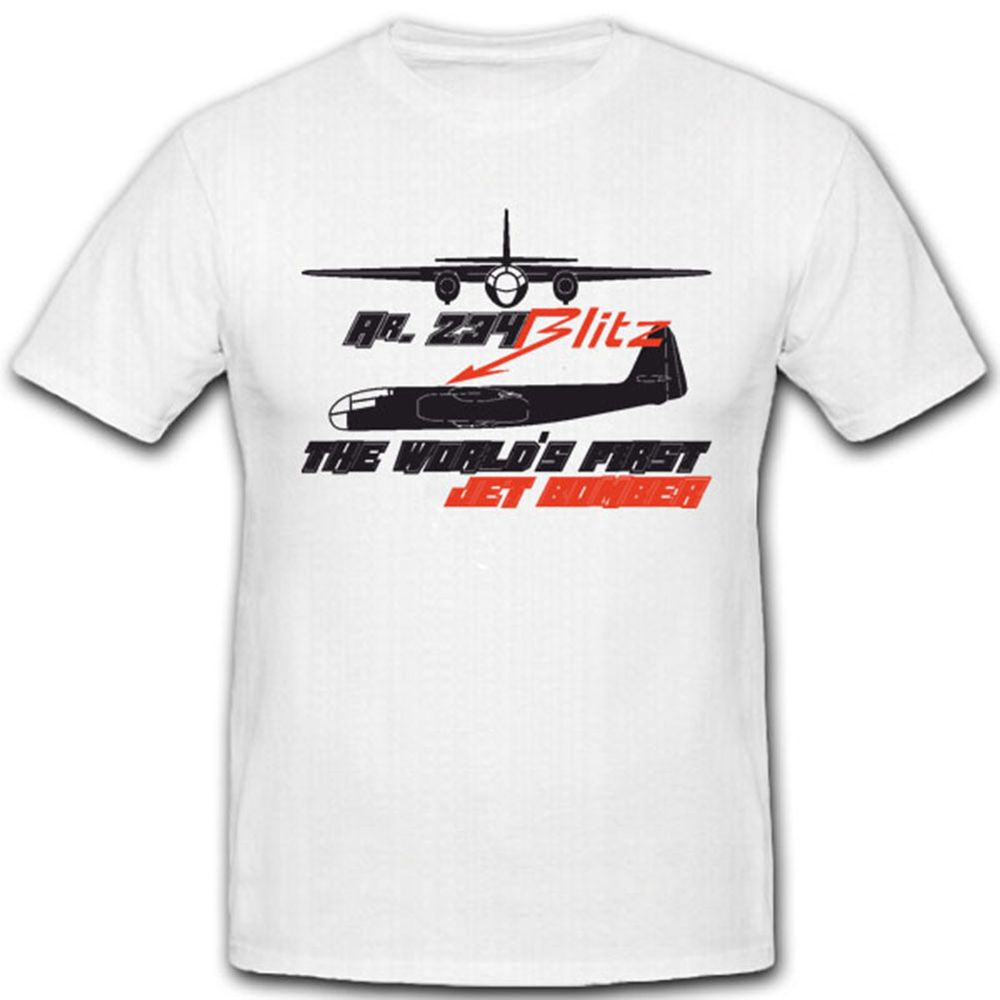 Ar 234 Deutschen Luftwaffe WK Erste Einsatzfähige - T Shirt #4065
