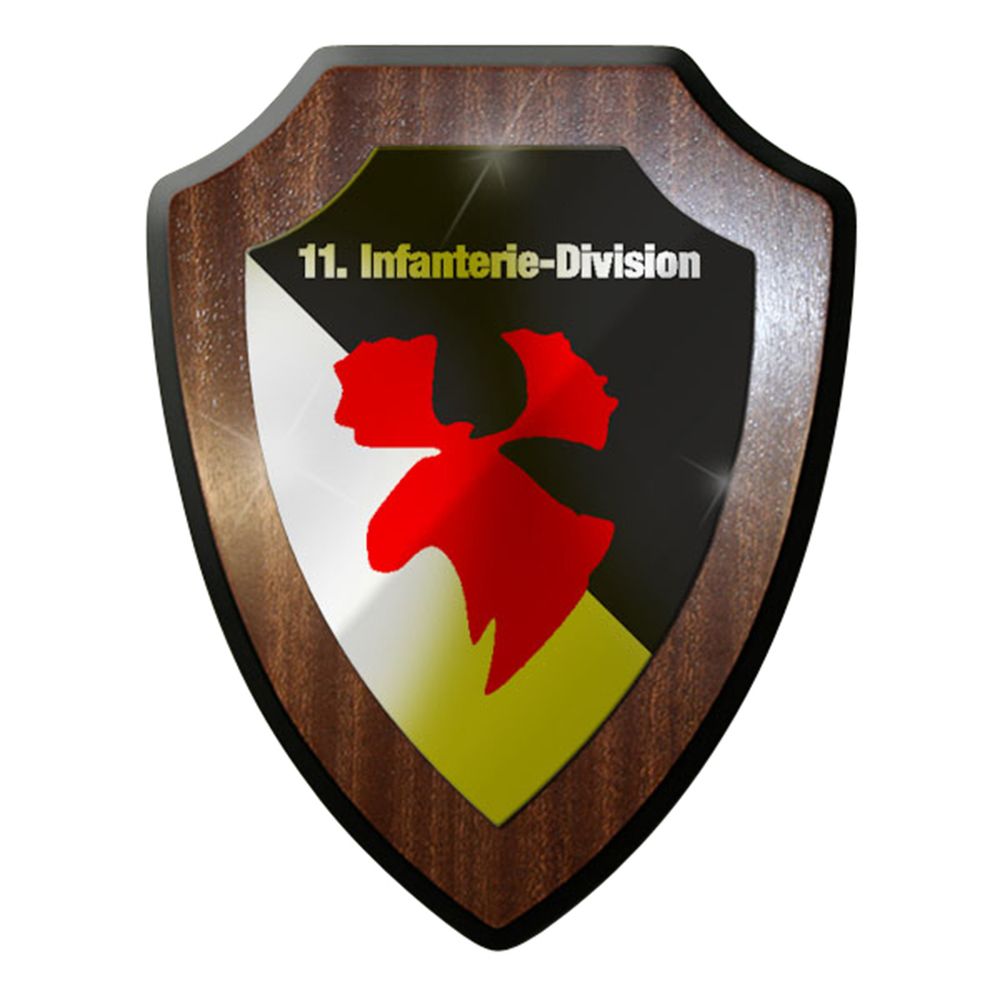 Wappenschild / Wandschild / Wappen - 11. Infanterie-Division InfDiv #7058 