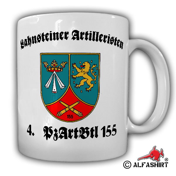 4- PzArtBtl 155 Bundeswehr Panzer Artillery Battalion Lahnsteiner Cup # 17195
